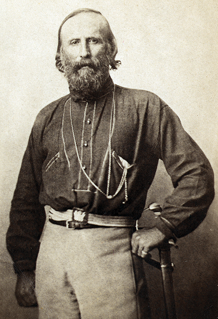 Kararlı Garibaldi, bakışlarını fotoğrafçıya dikiyor. c.1861. © Getty