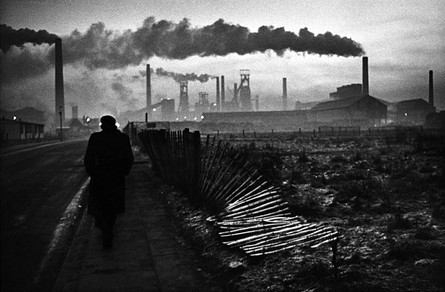 Early morning, West Hartlepool, County Durham, 1963