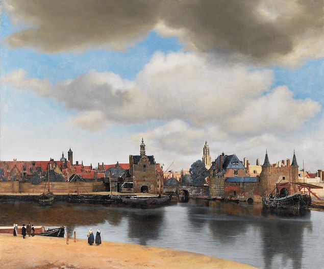 Delft Manzarası, 1660-1